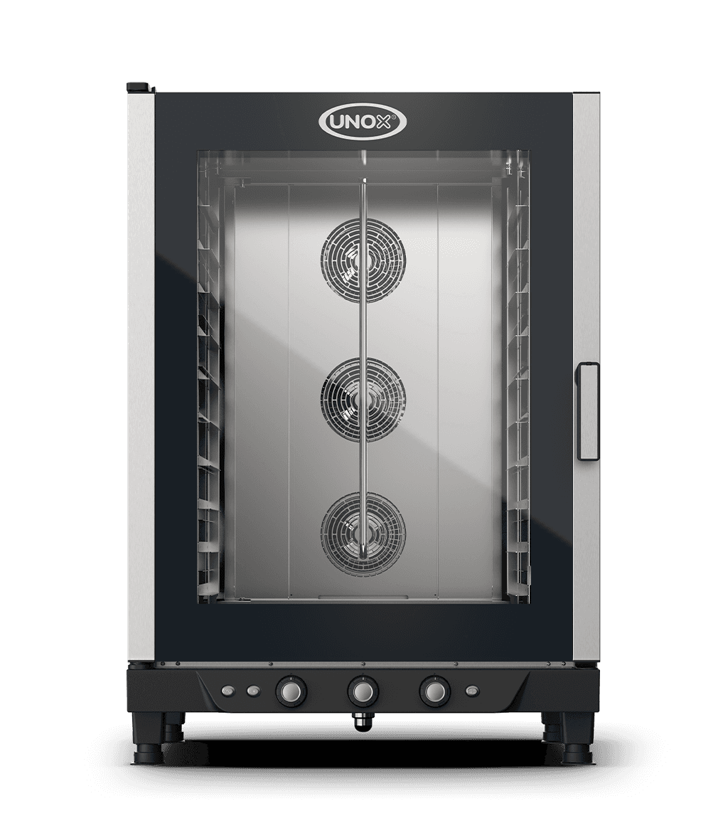 UNOX XB893 BAKERLUX™ MANUAL Convection Oven With Humidity 10 600x400 trays Electric Left Hinge