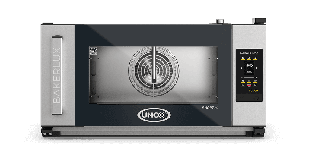UNOX XEFR-03EU-ETLV BAKERLUX SHOP.Pro™ TOUCH Convection Oven With Humidity 3 600x400 trays Electric Right Hinge