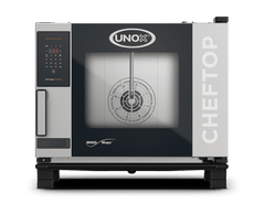 UNOX XEVC-0511-EZLM-LP CHEFTOP MIND.Maps ZERO LP Combi Steamer 5 Tray GN 1/1 Electric Low Power Hinged Right