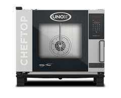 UNOX XEVC-0511-EZRM-LP CHEFTOP MIND.Maps™ ZERO Countertop Combi Oven 5 GN 1/1 trays Electric Left Hinge