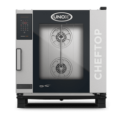 UNOX XEVC-0711-EZLM CHEFTOP MIND.Maps ZERO Combi Steamer 7 Tray GN 1/1 Electric Hinged Right