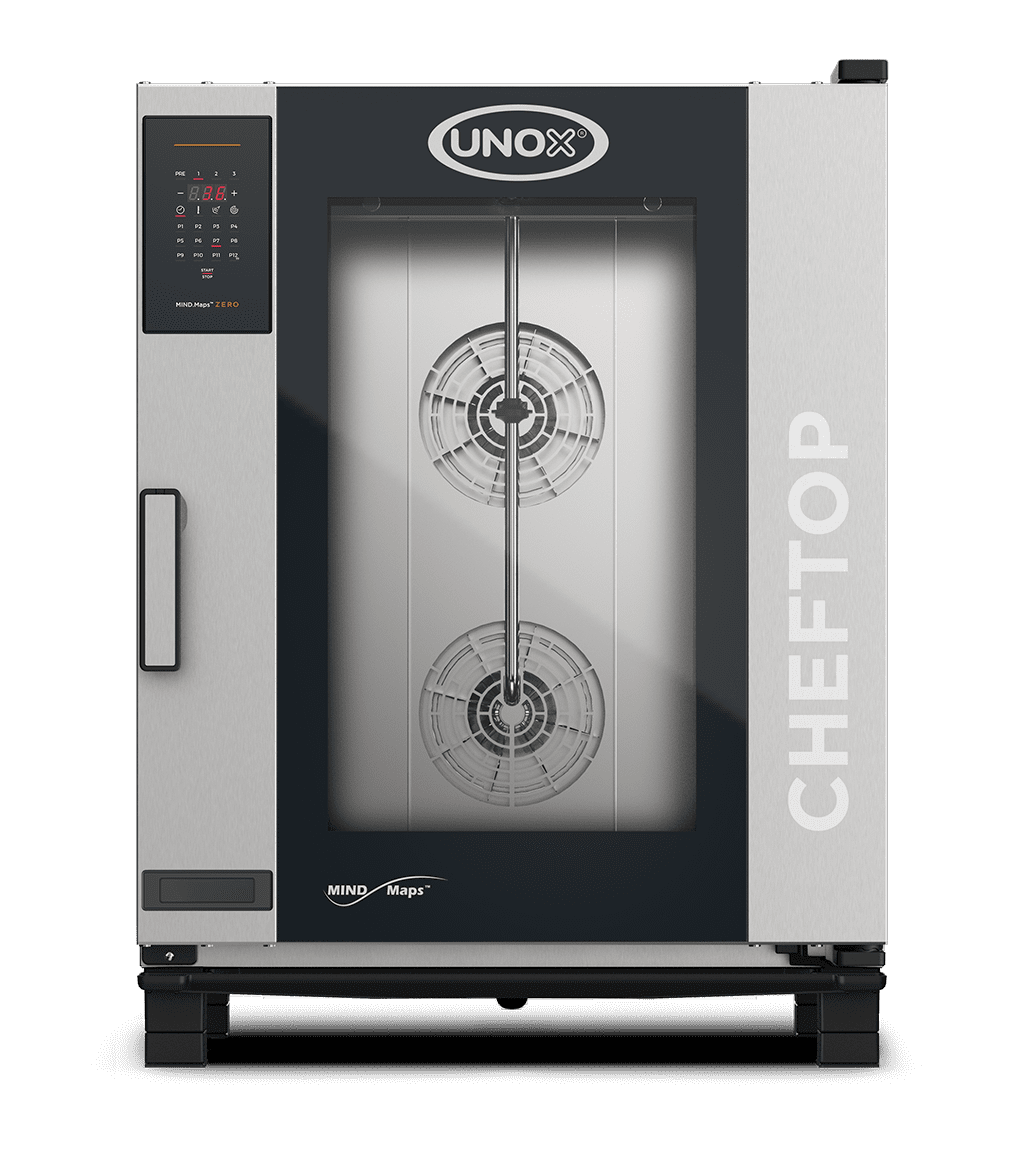 UNOX XEVC-1011-EZLM CHEFTOP MIND.Maps ZERO Combi Steamer 10 Tray GN 1/1 Electric Hinged Right