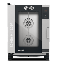 UNOX XEVC-1011-EZRM CHEFTOP MIND.Maps™ ZERO Countertop Combi Oven 10 GN 1/1 trays Electric Left Hinge