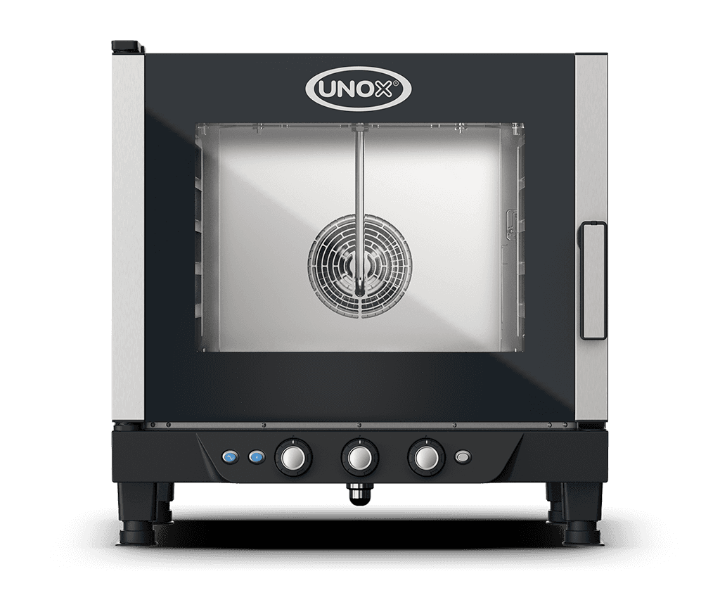 UNOX XV393 CHEFLUX™ MANUAL Convection Oven With Humidity 5 GN 1/1 trays Electric Left Hinge