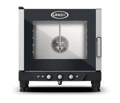 UNOX XV393 CHEFLUX™ MANUAL Convection Oven With Humidity 5 GN 1/1 trays Electric Left Hinge