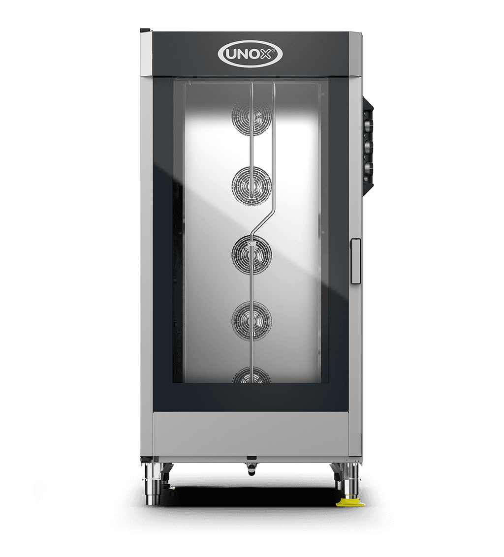 UNOX XV4093 CHEFLUX™ MANUAL Convection Oven With Humidity 20 GN 2/1 trays Electric Left Hinge