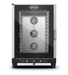 UNOX XV893 CHEFLUX™ MANUAL Convection Oven With Humidity 12 GN 1/1 trays Electric Left Hinge