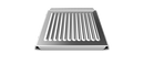 UNOX - SPEED.Plate - 300x300 Ribbed Non-Stick Aluminium Tray