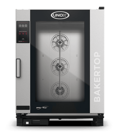 UNOX XEBC-10EU-E1LM BAKERTOP MIND.Maps™ ONE Countertop Combi Oven 10 600x400 trays Electric Right Hinge