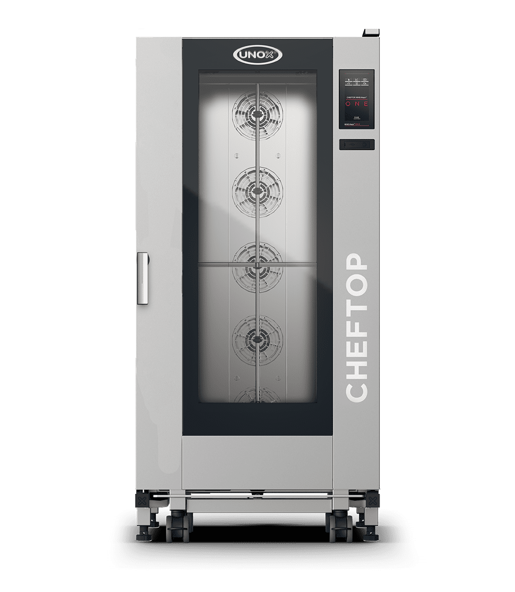 UNOX XEVL-2011-E1LS CHEFTOP MIND.Maps™ BIG ONE Trolley Combi Oven 20 GN 1/1 trays Electric Right Hinge