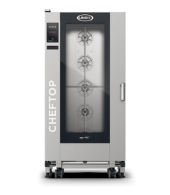 UNOX XEVL-2011-E1RS CHEFTOP MIND.Maps™ BIG ONE Trolley Combi Oven 20 GN 1/1 trays Electric Left Hinge