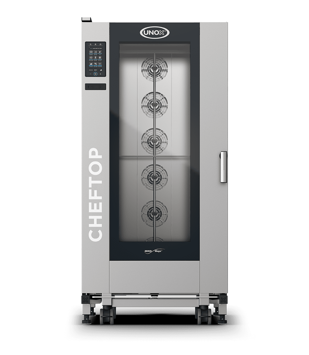 UNOX XEVL-2011-YPRS CHEFTOP MIND.Maps PLUS BIG Combi Steamer 20 Tray GN 1/1 Electric Hinged Right