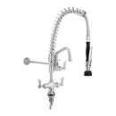 Compact Dual Bench Mount Pre-Rinse with 6" Pot Filler - T-3M53015-C