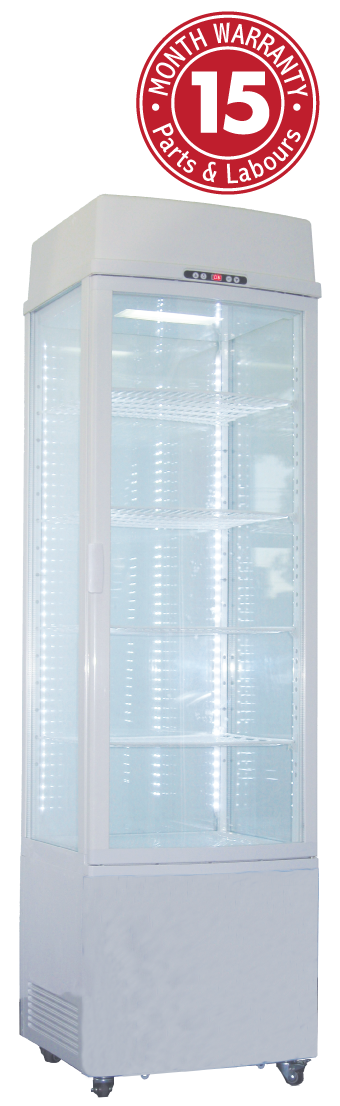 Exquisite CTD Four Tier Cake Upright Display Refrigerators