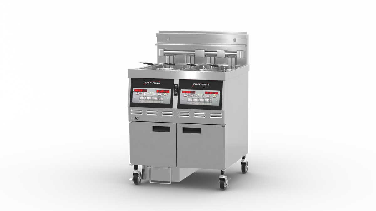 Henny Penny GVE 072FF - Two Well (Full) Open Fryer