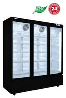 Exquisite SMC1600 - 3 Glass Door Upright Display Fridge