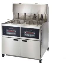 Henny Penny OEA-342-8000 - Large Capacity Double Well (Full) Electric Auto Lift Fryers