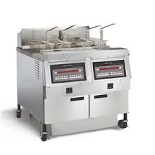Henny Penny OFE-322 Electric Double Well (Split/Split) Open Fryer with Computron 8000 Controls
