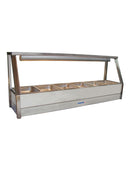 Roband E16RD - Straight Glass Hot Food Bar - Bain Marie