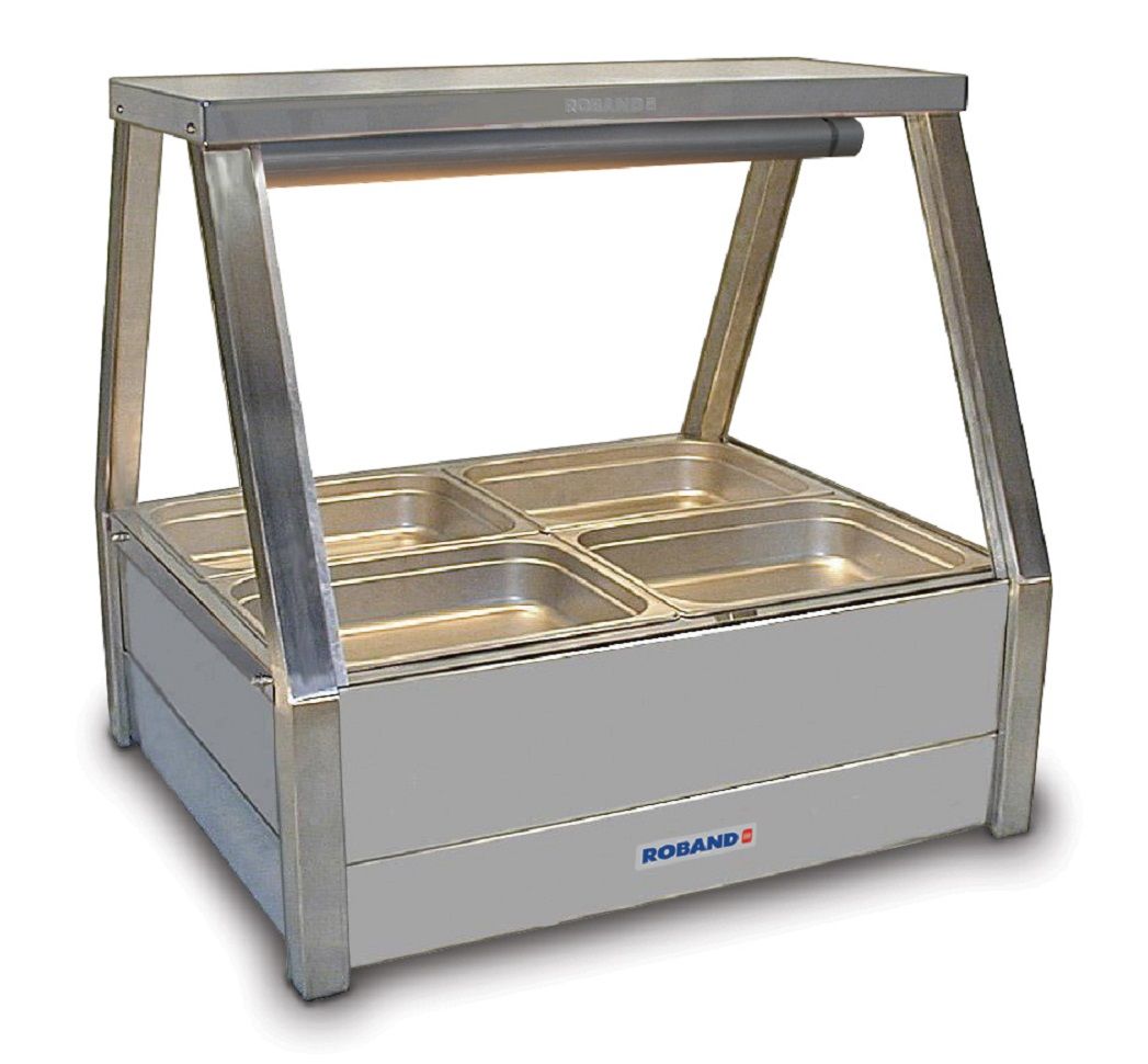 Roband E22RD - Straight Glass Hot Food Bar - Bain Marie