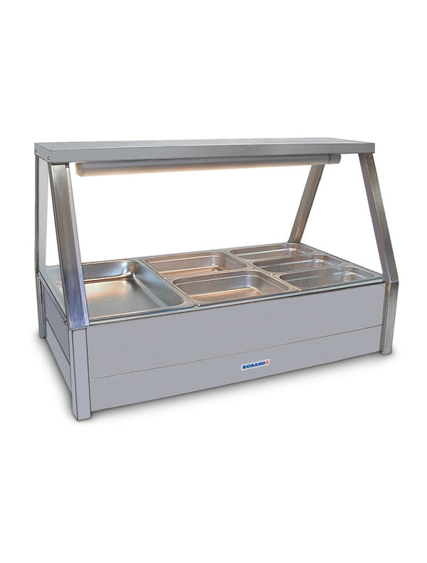 Roband E23RD - Straight Glass Hot Food Bar - Bain Marie