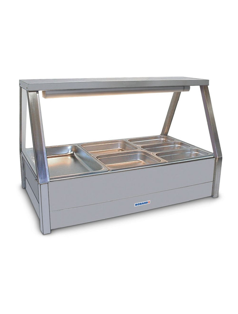 Roband E23RD - Straight Glass Hot Food Bar - Bain Marie
