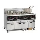 Henny Penny EEE 144FFFF - Four Well (Full) Evolution Elite Electric Open Fryers