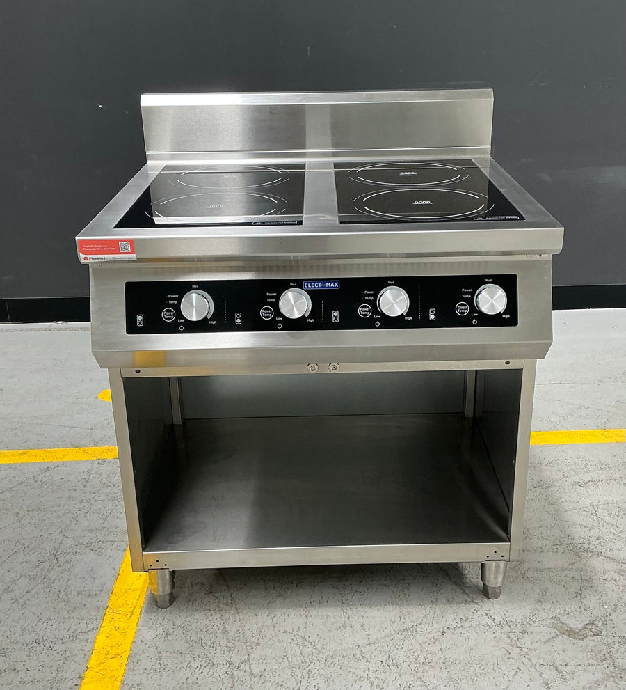 Electmax - EIC7-800P - Four-Burner Induction Cooker with Splashback