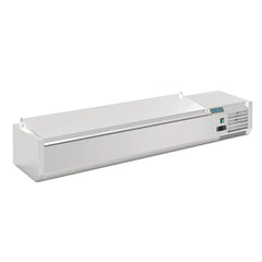 Polar - FA855-A - G-Series Countertop Prep Fridge with Lid 7x 1/4GN