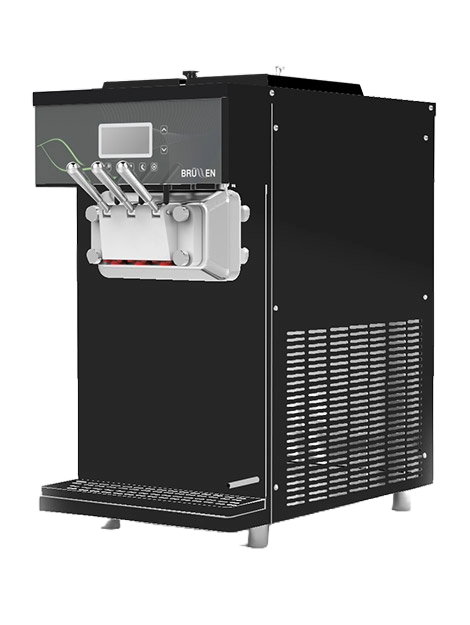 Brullen i26 Pro Twist Soft Serve Ice Cream & Frozen Yogurt Machine (Air Mix Pump)