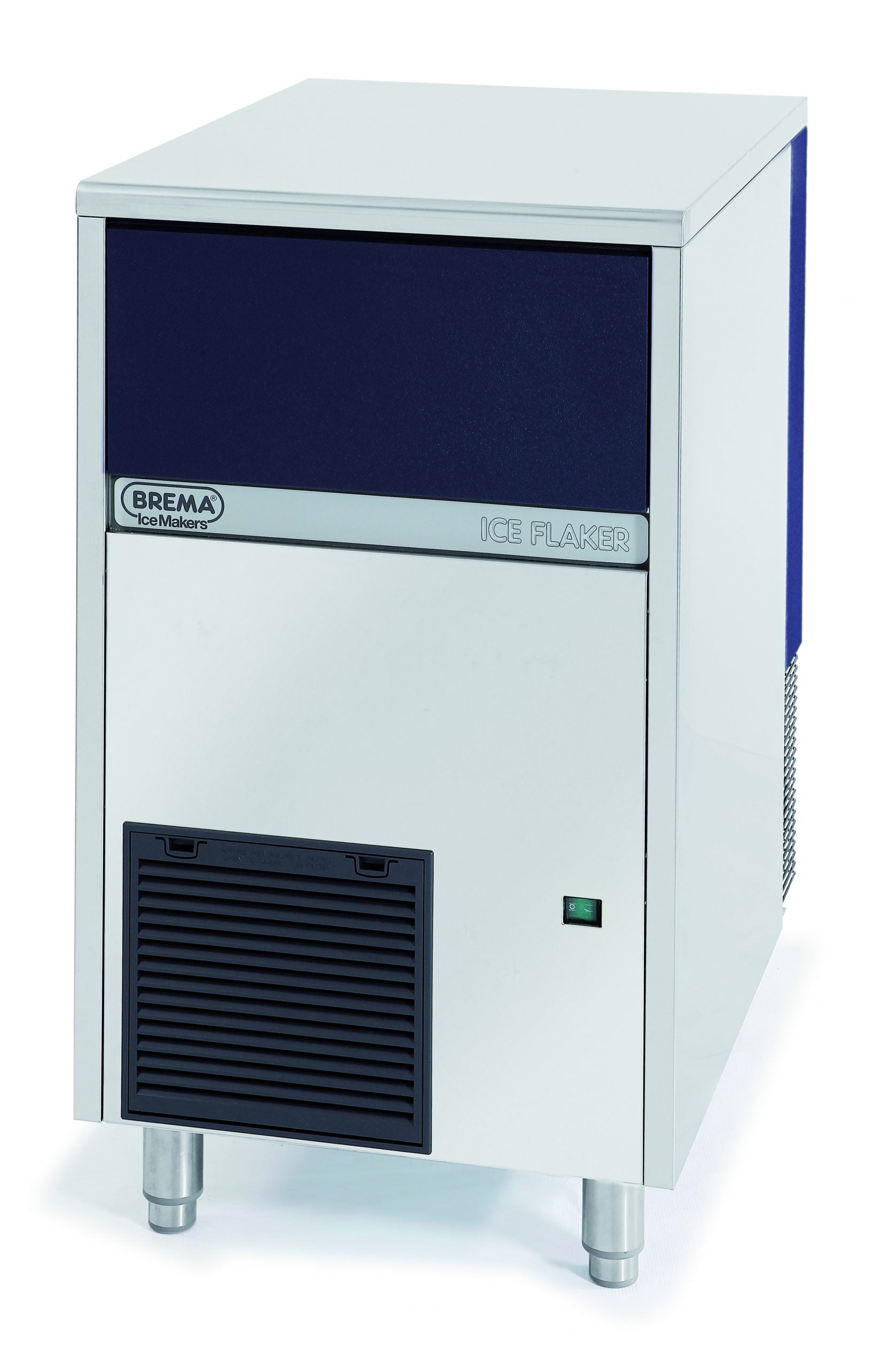Brema GB903A-HC-DP Self-Contained Ice Flake Machine Drain Pump 113kg/24hr 30kg Storage