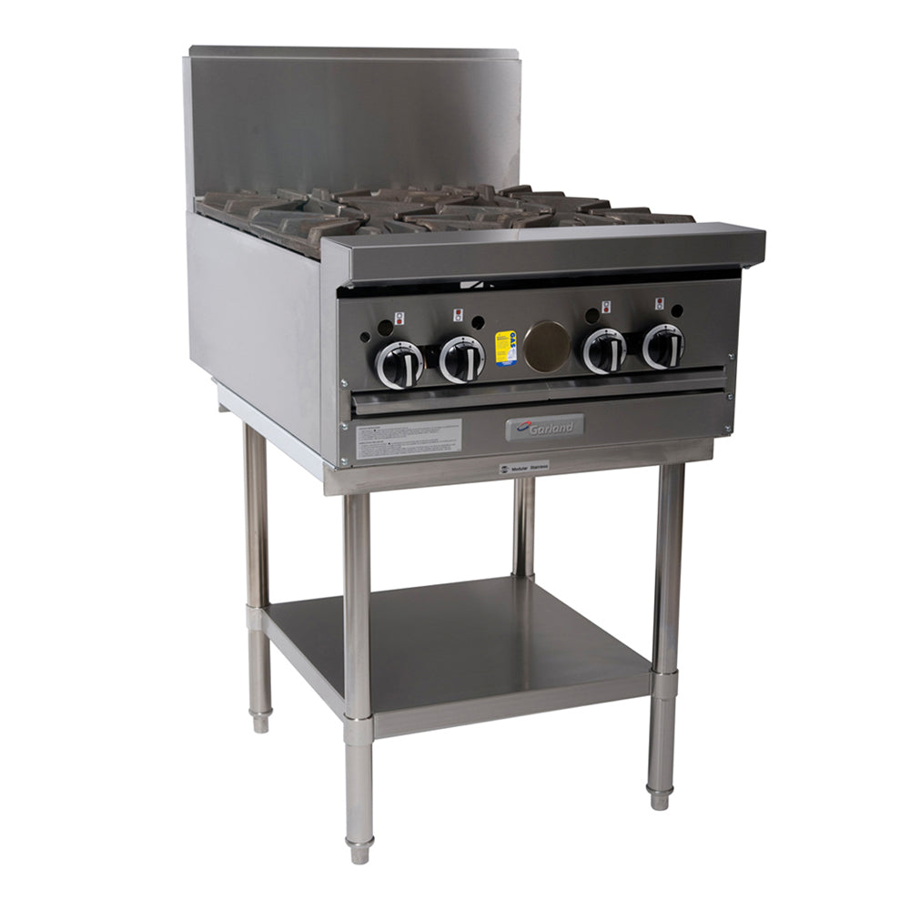 Garland - GF24-4T-NG - Restaurant Range Modular Top 600mm 4 Open Burner