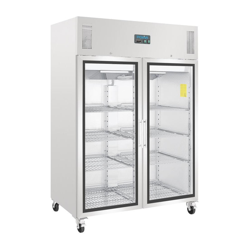 Polar G-Series Gastro Display Glass Door Fridge - 1200Ltr