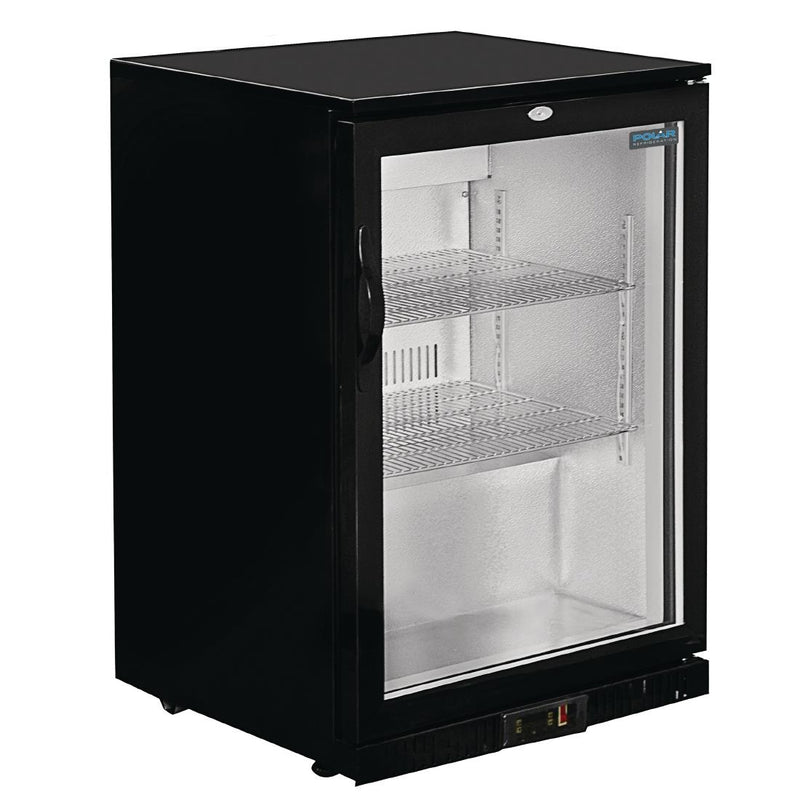 Polar G-Series Back Bar Cooler with Hinged Door - 128Ltr