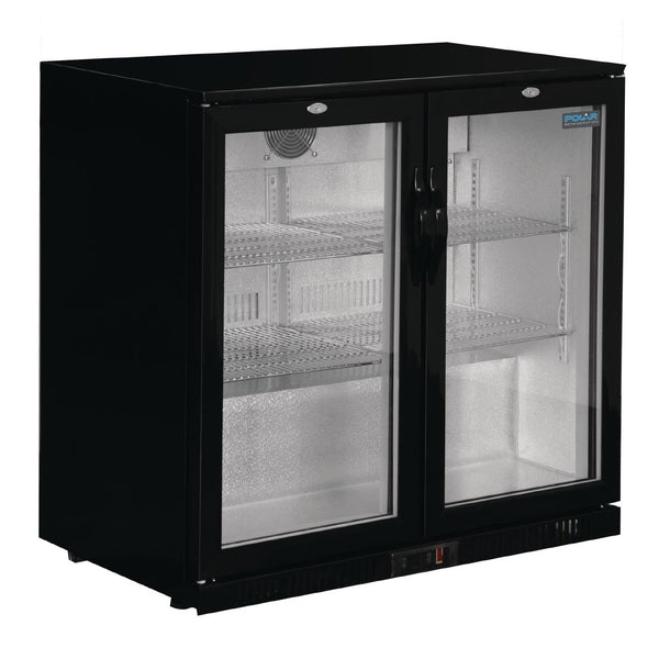 Polar G-Series Back Bar Cooler with 2 Hinged Doors 208Ltr