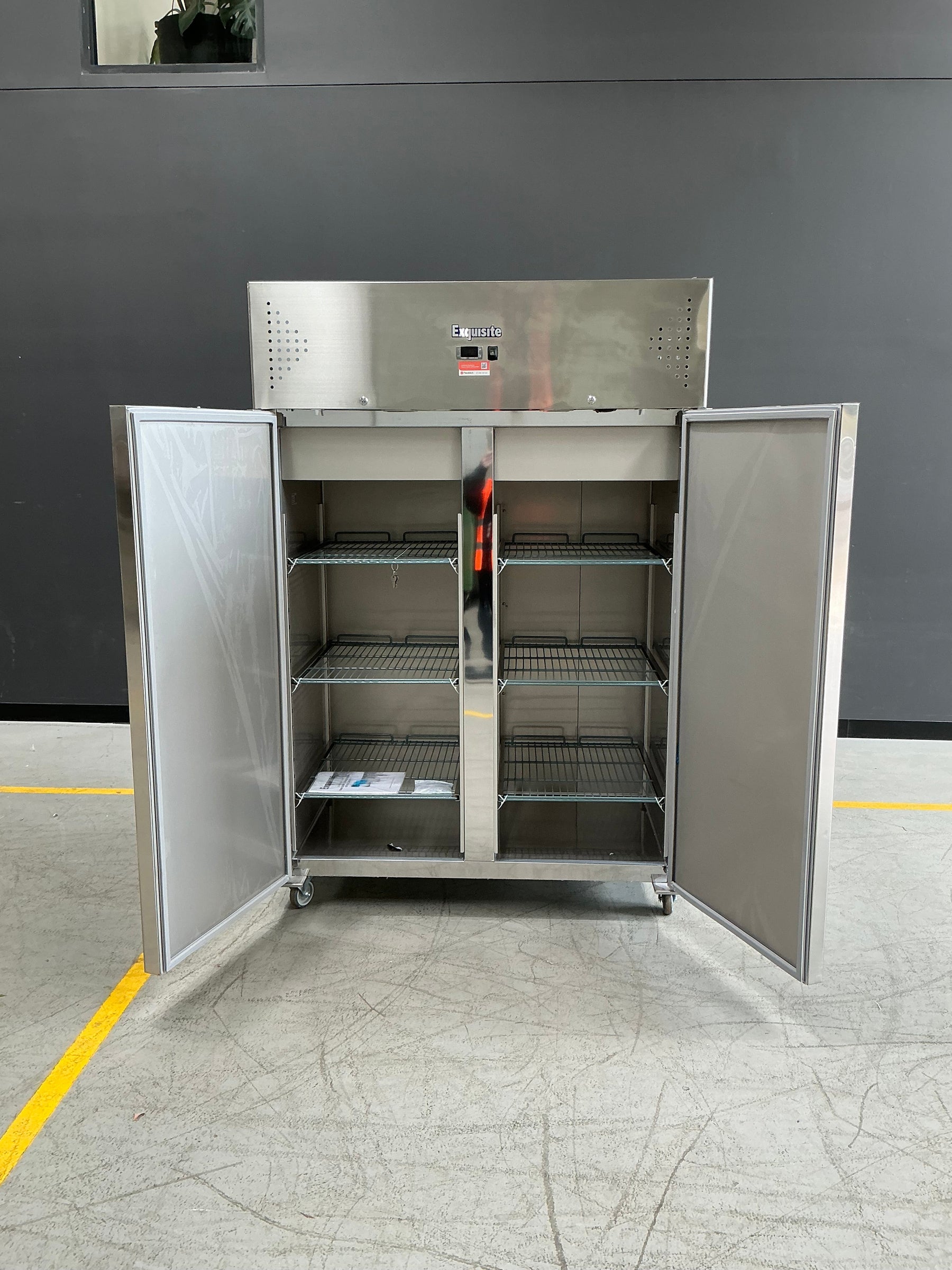 Exquisite - GSF1200H - Two Door Upright Storage Freezer
