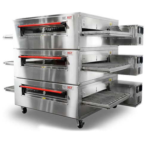 XLT 2440-3 Triple Deck Gas Conveyor Pizza Oven