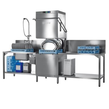 HOBART AUPL-V PREMAX Wide Hood Dishwasher with VAPOSTOP