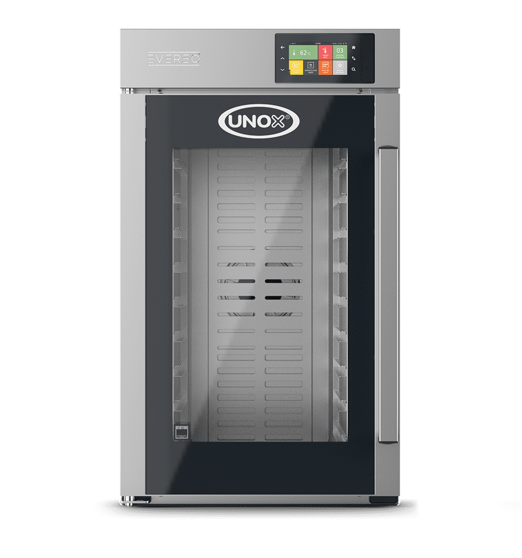 UNOX XEEC-1013-EPRS EVEREO® Hot Food Holding Cabinet 10 GN 1/1 trays Electric Left Hinge