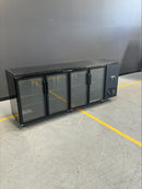Exquisite - UBC630 - Four Swing Doors Backbar Display Refrigerators