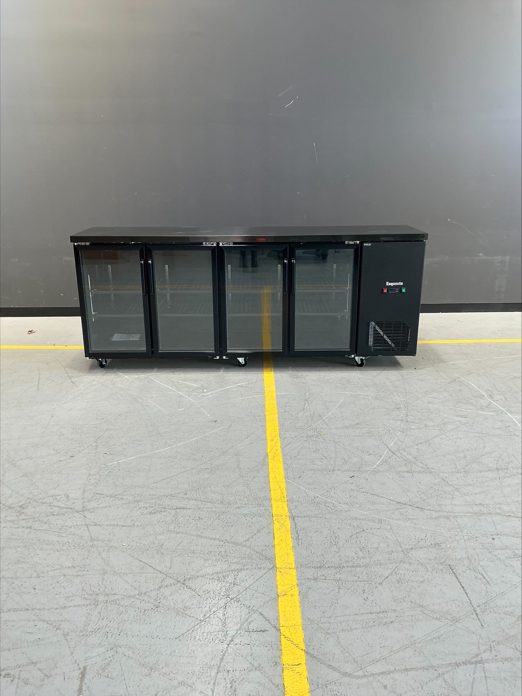 Exquisite - UBC630 - Four Swing Doors Backbar Display Refrigerators