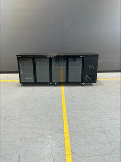 Exquisite - UBC630 - Four Swing Doors Backbar Display Refrigerators