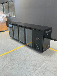 Exquisite - UBC630 - Four Swing Doors Backbar Display Refrigerators