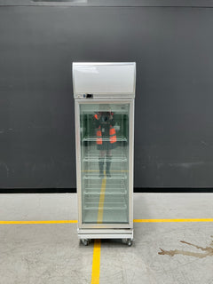 Bromic Upright Display Freezer Flat Glass 444L LED UF0500LF