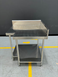 Simply Stainless Corner Bench With Splashback SS04.7.0900