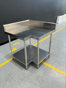 Simply Stainless Corner Bench With Splashback SS04.7.0900