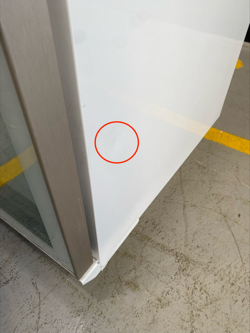 Skope - TMF1000N-A - White Two Glass Door Freezer, Unlit Sign