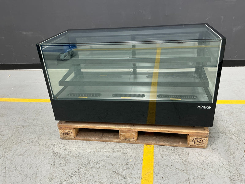 Airex - AXR.FDCTSQ.12 - Countertop Refrigerated Square Food Display - 1200mm Wide