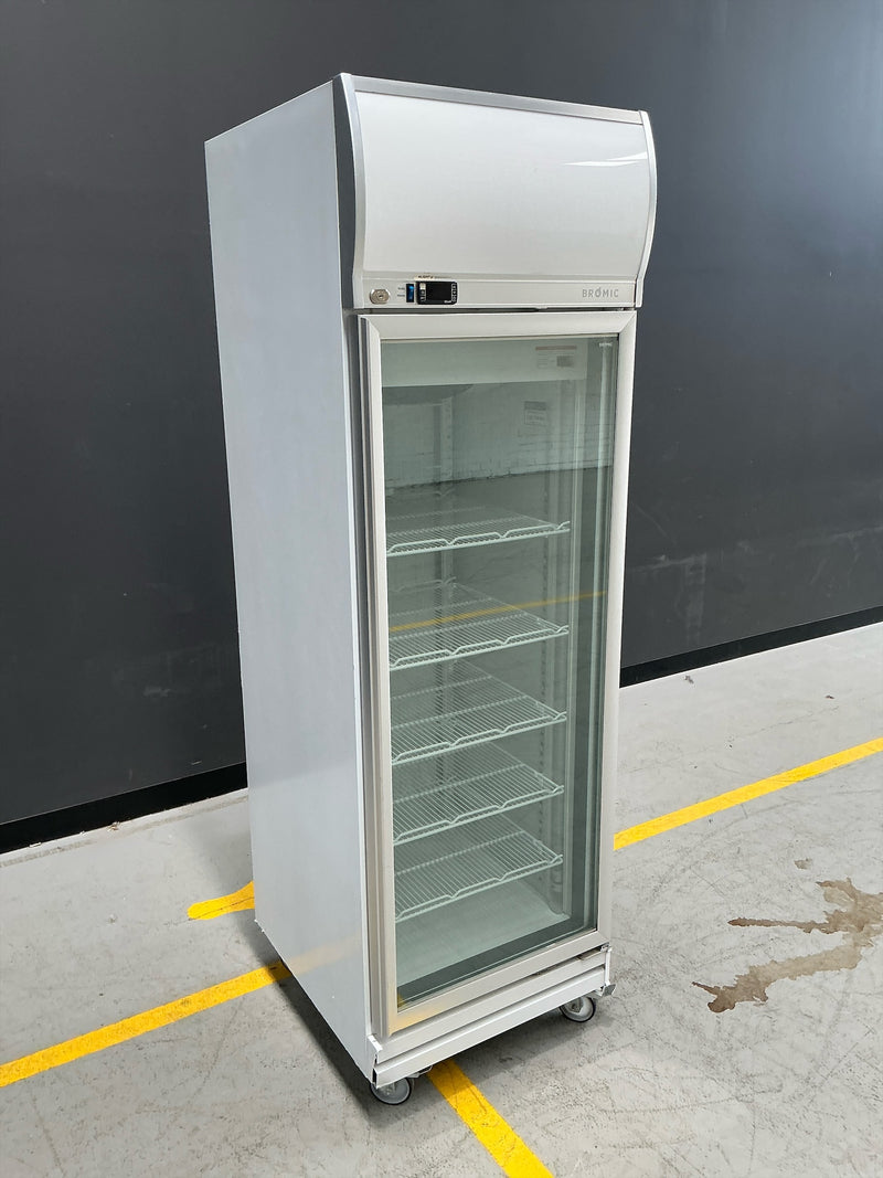 Bromic Upright Display Freezer Flat Glass 444L LED UF0500LF