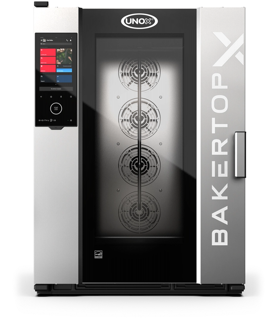 UNOX XELA-10EU-EXRS-ET BAKERTOP-X Combi Oven 10 Tray 600x400 Right Door